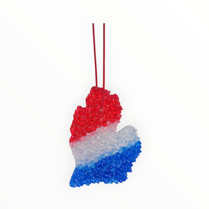 Red, White & Blue - Michigan Mitten Air Freshener
