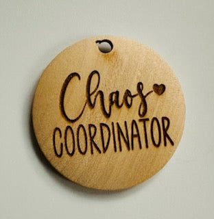 Wood Keychain