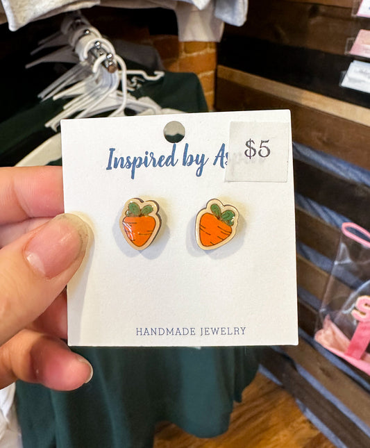 Carrot Earrings