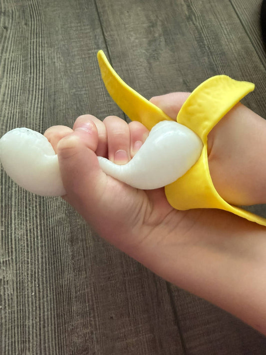 Squishy Banana with Peel