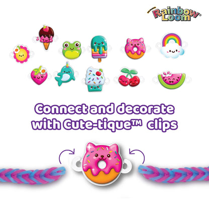 2100 Rubber Bands with Organizer and Auto Loom - Cutie Club
