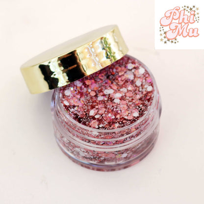 Lions Face Glitter