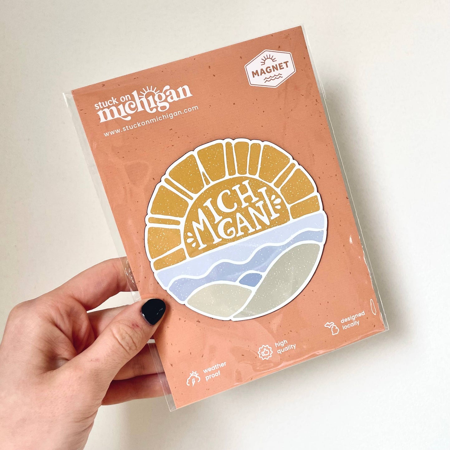 Lake Michigan & Dunes Magnet