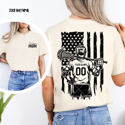 Custom Lacrosse Mom - Boy