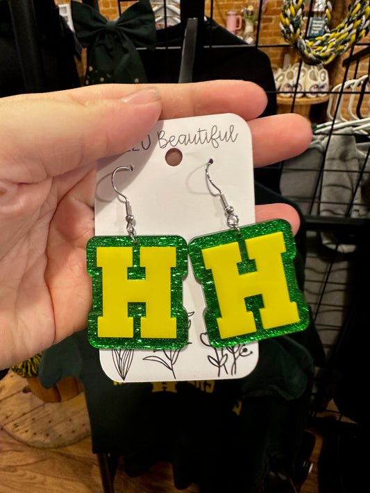 Big Block H Dangles