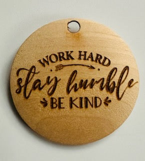 Wood Keychain