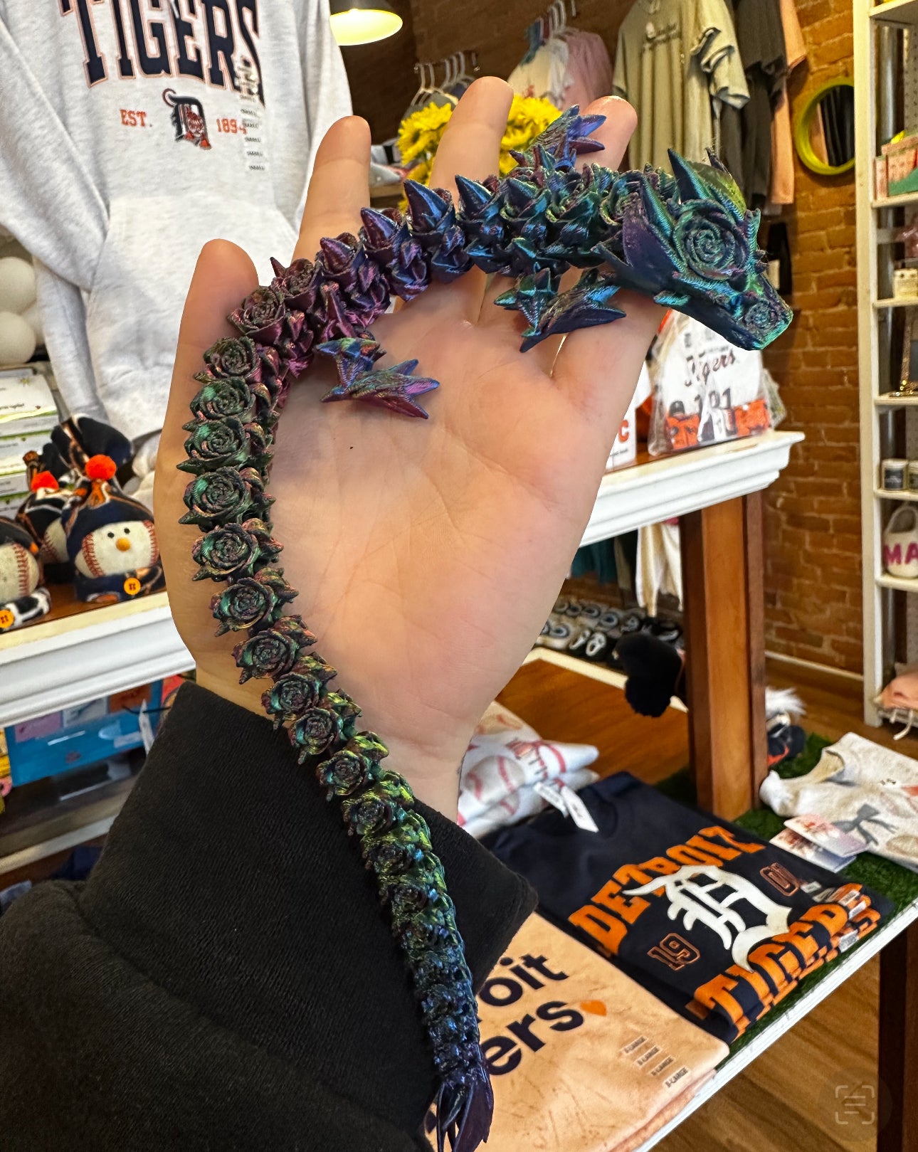3D Medium Rose Dragon
