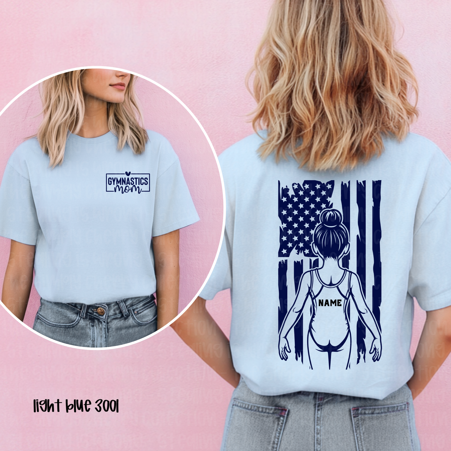 Custom Gymnastics Mom Flag