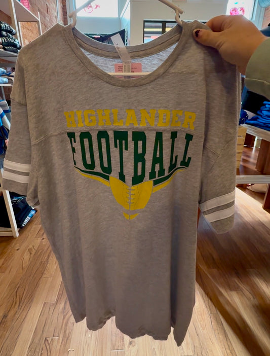 Clearance - Highlander Football Tee