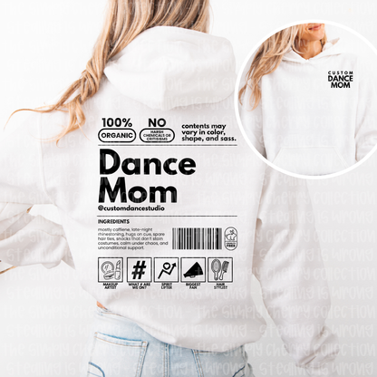 Custom Dance Mom Recipe