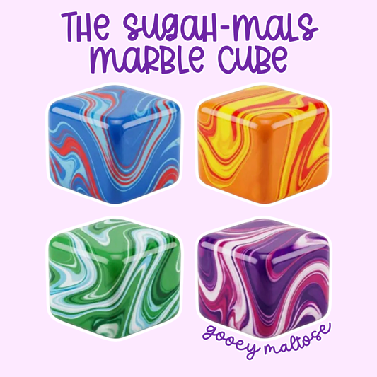 Sugah-Mals™ One-of-a-Kind Marble Sugar Cube Squishy