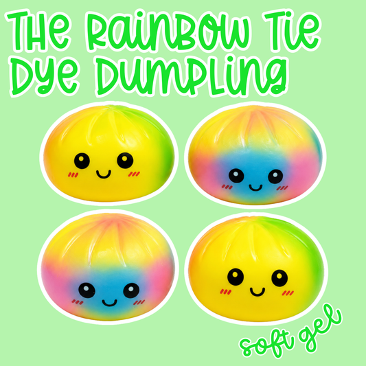 Rainbow Tie Dye Dumplings