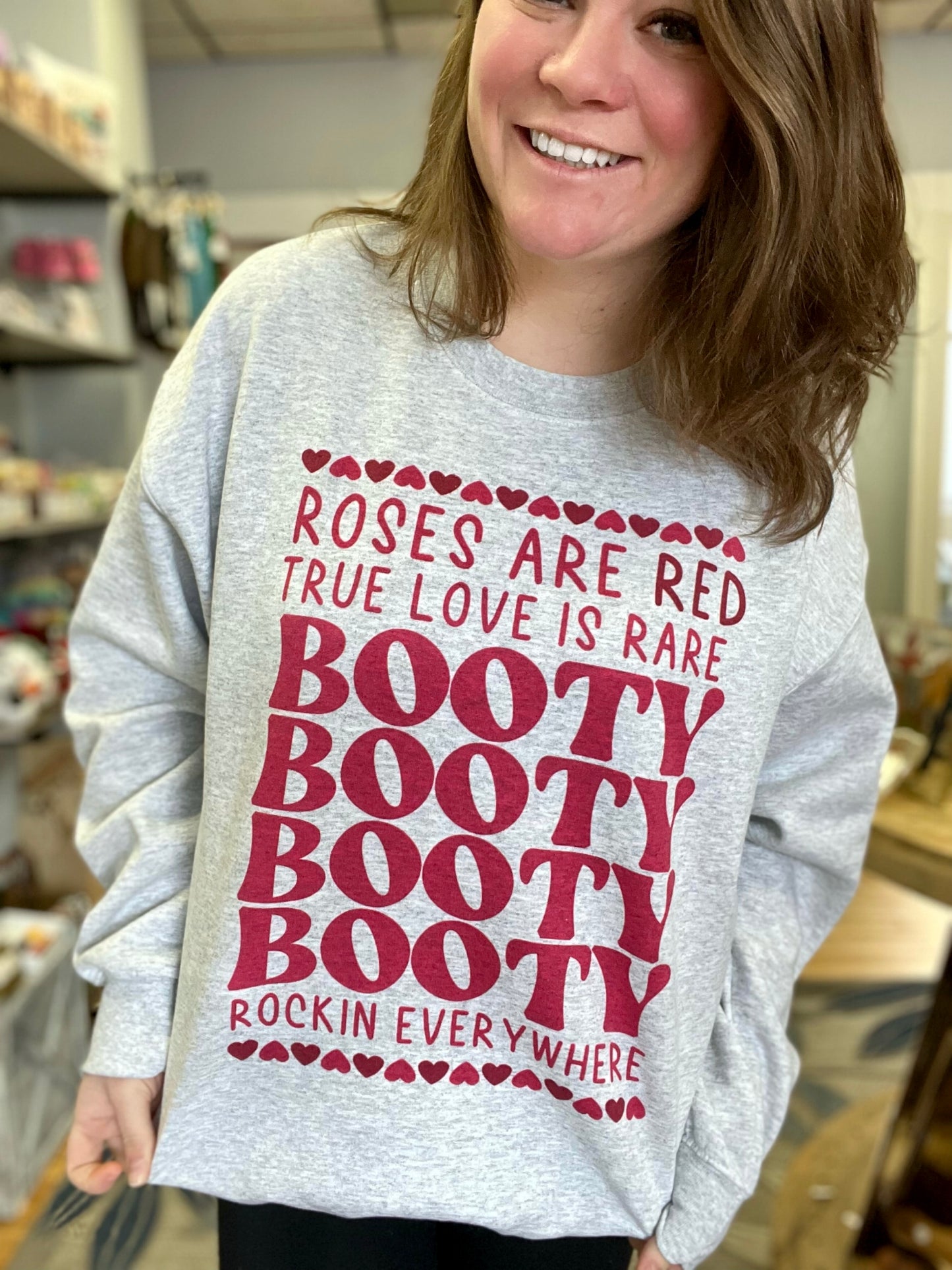 Roses are Red Crewneck