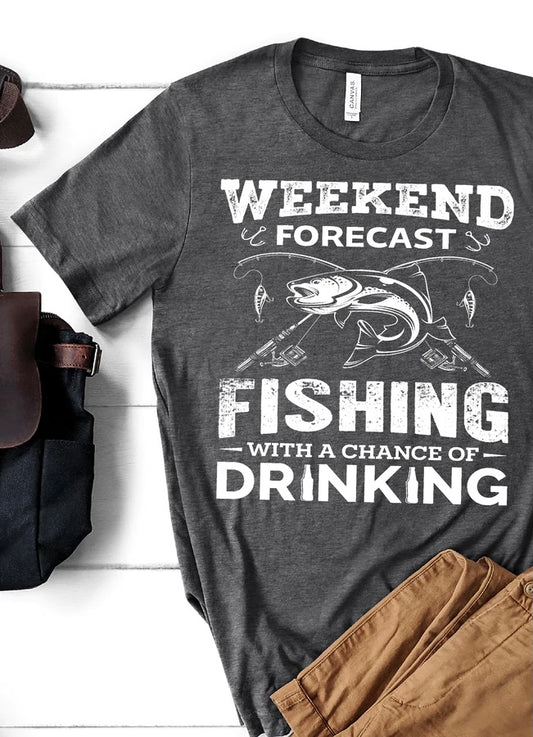 Weekend Forecast Fishing and Drinking